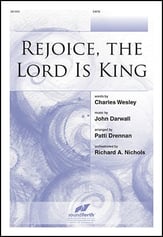 Rejoice, The Lord Is King SATB choral sheet music cover